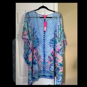 Lily Pulitzer. Alvaro coverup. Never worn.  Size L/XL.